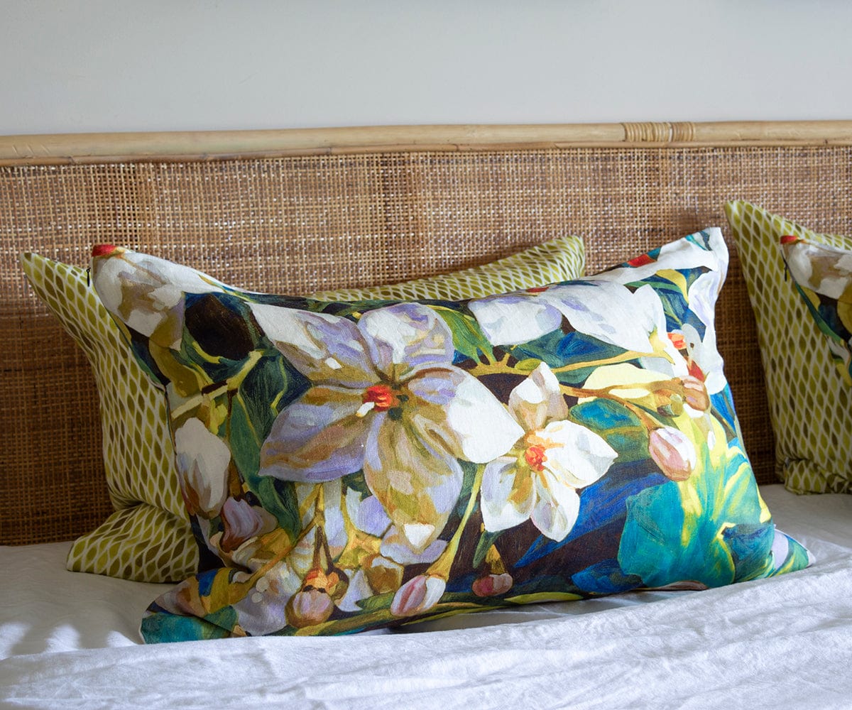 Amira Gold Pillow Cover Bowerbird Collections