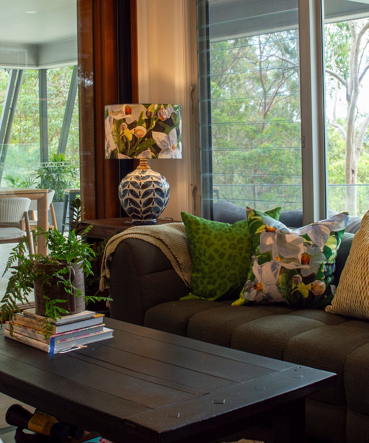 Amira Olive Lampshade Bowerbird Collections