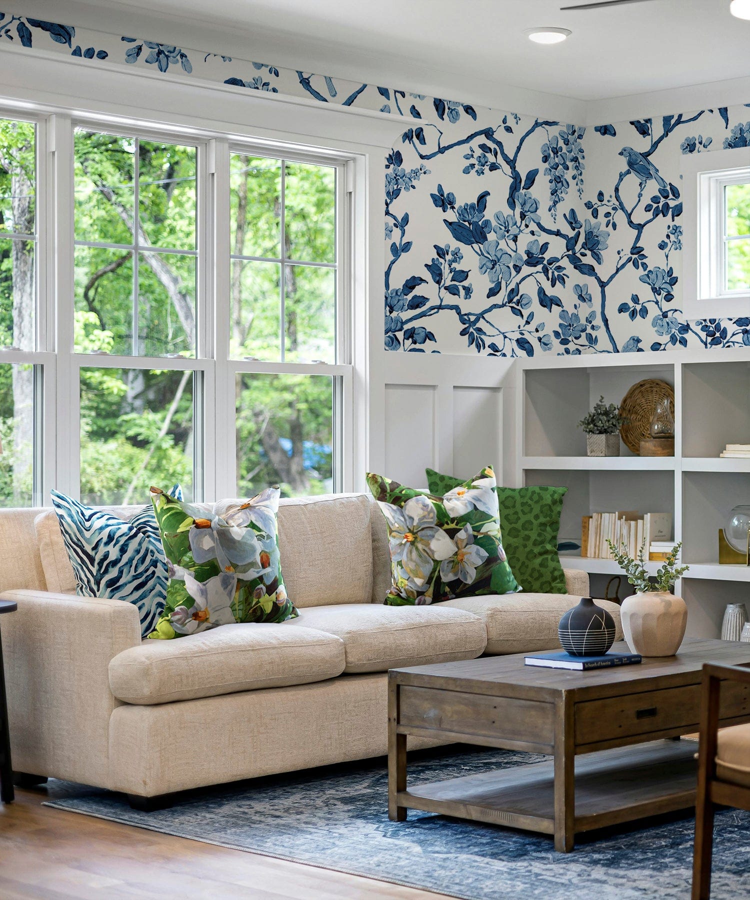 Amira Olive Cushion Cover Bowerbird Collections