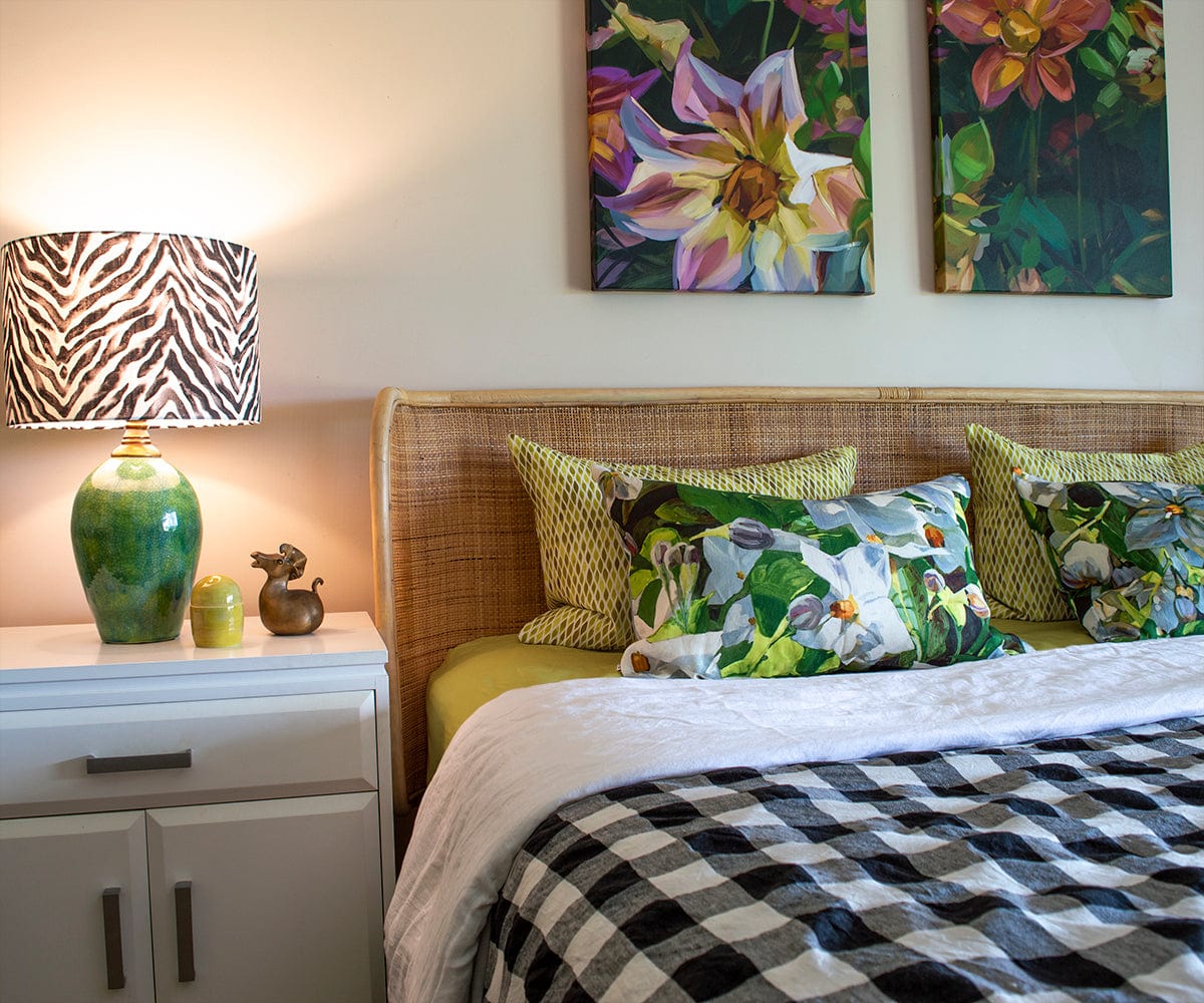 Amira Olive Pillow Cover Bowerbird Collections