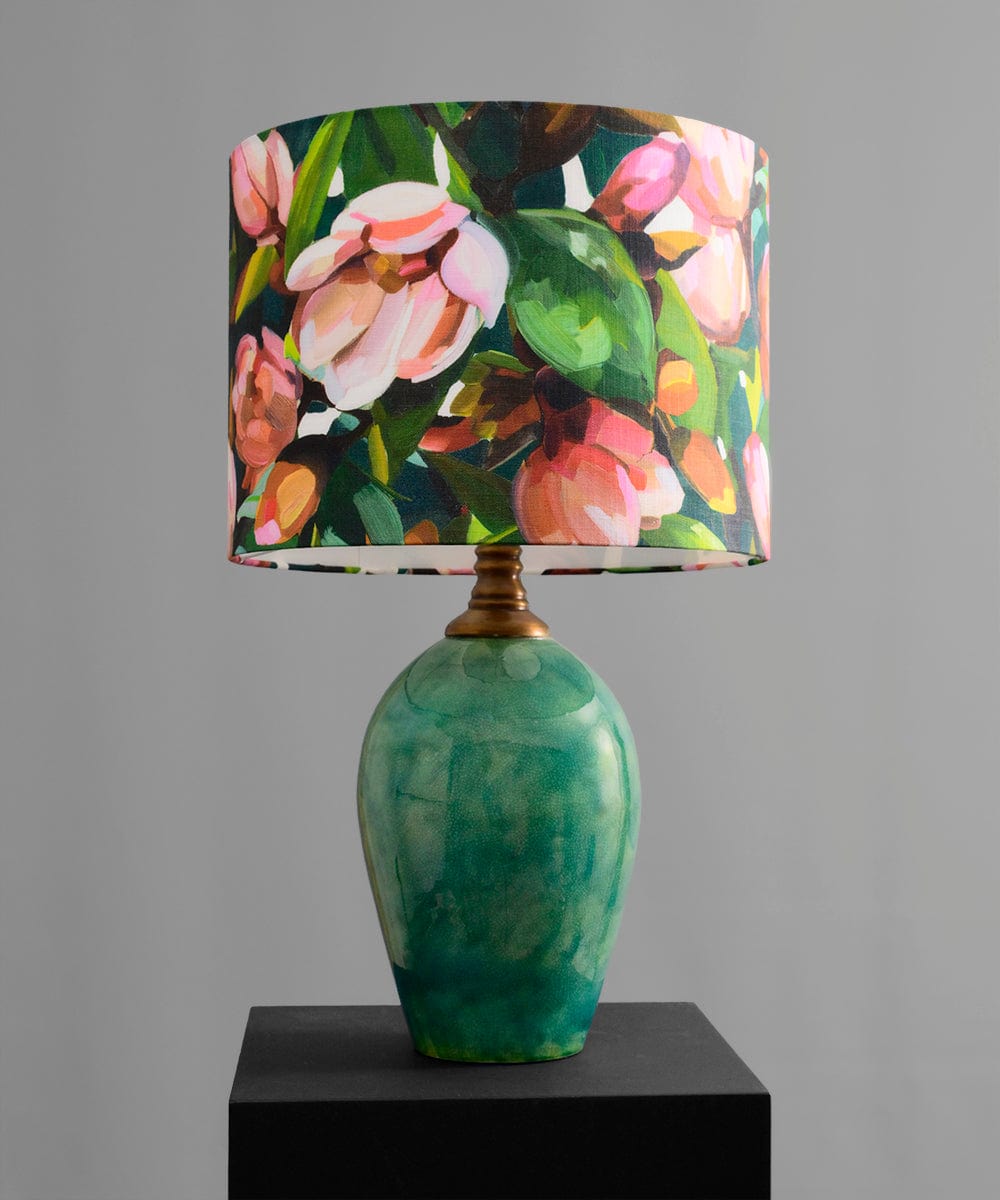 Magnolia Orange and Green Lampshade Bowerbird Collections