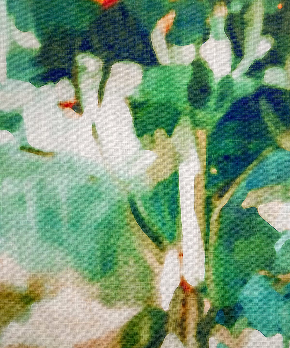Arbre Teal Fabric Bowerbird Collections