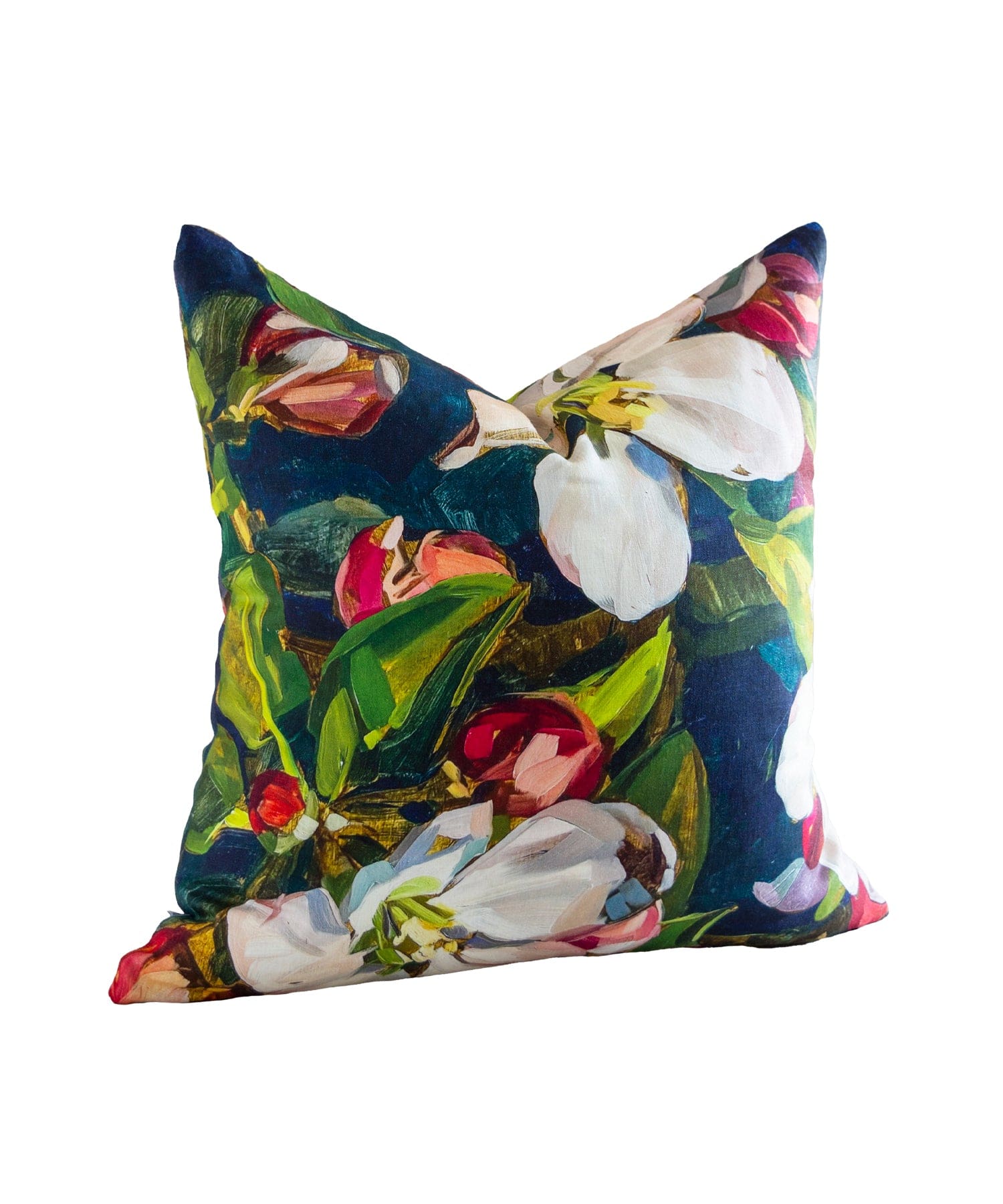Blossom Navy Cushion Cover Bowerbird Collections