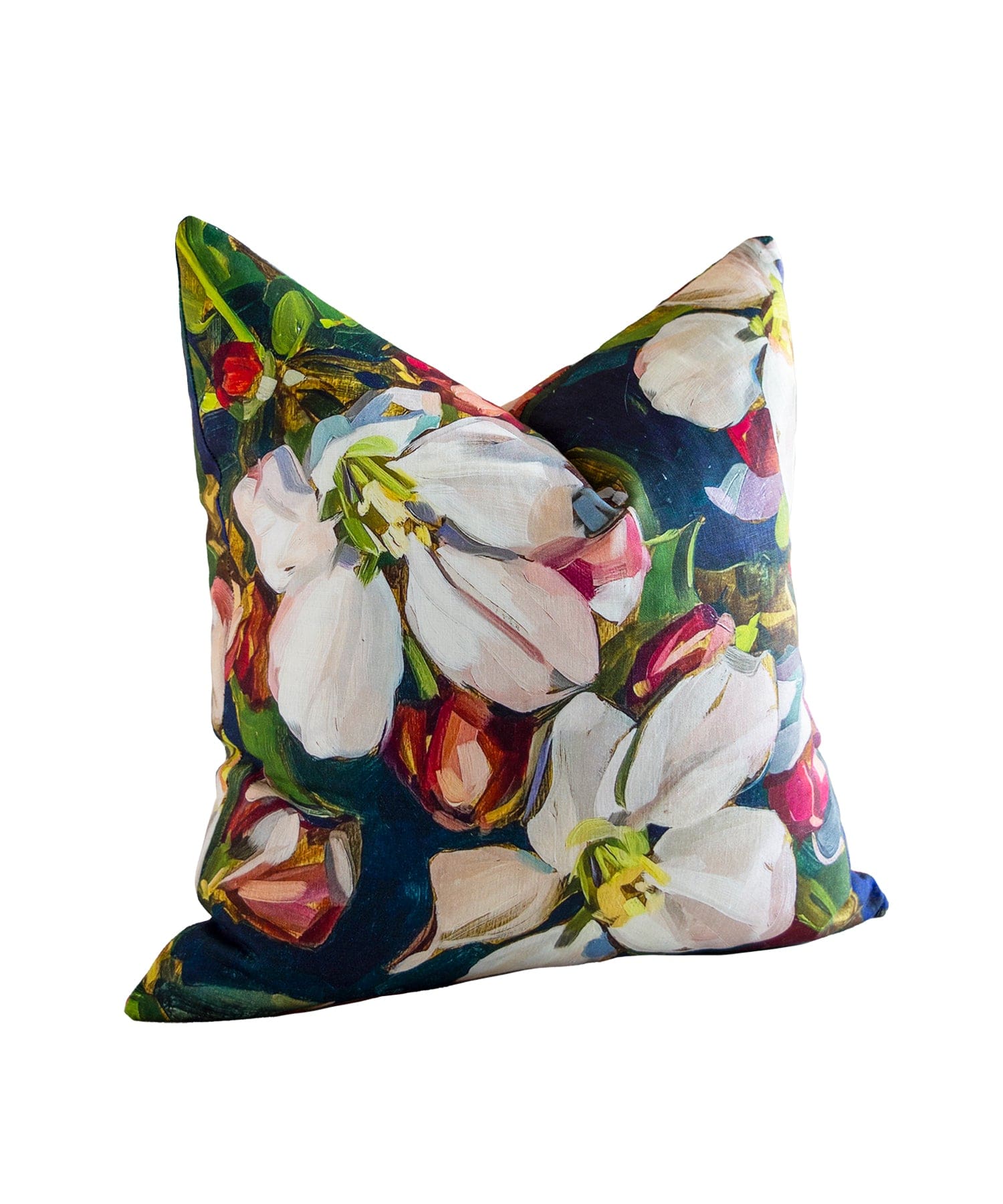 Blossom Navy Cushion Cover Bowerbird Collections