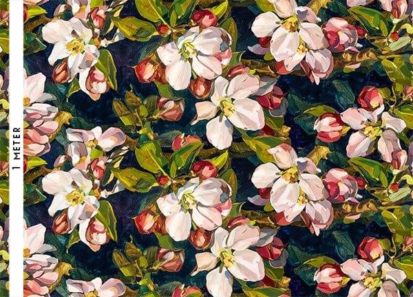 Blossom Navy Fabric Bowerbird Collections