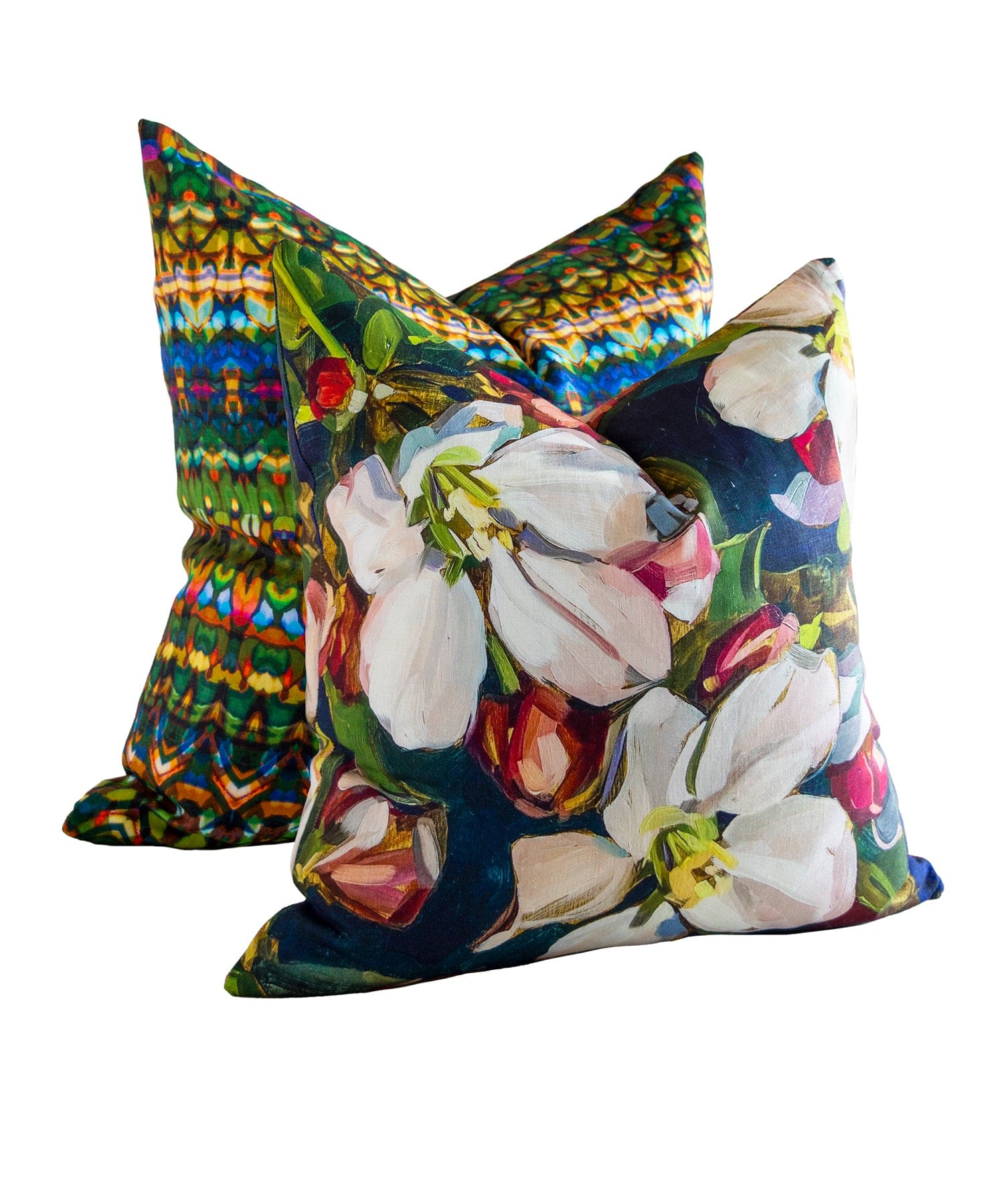 Blossom Navy Cushion Cover Bowerbird Collections
