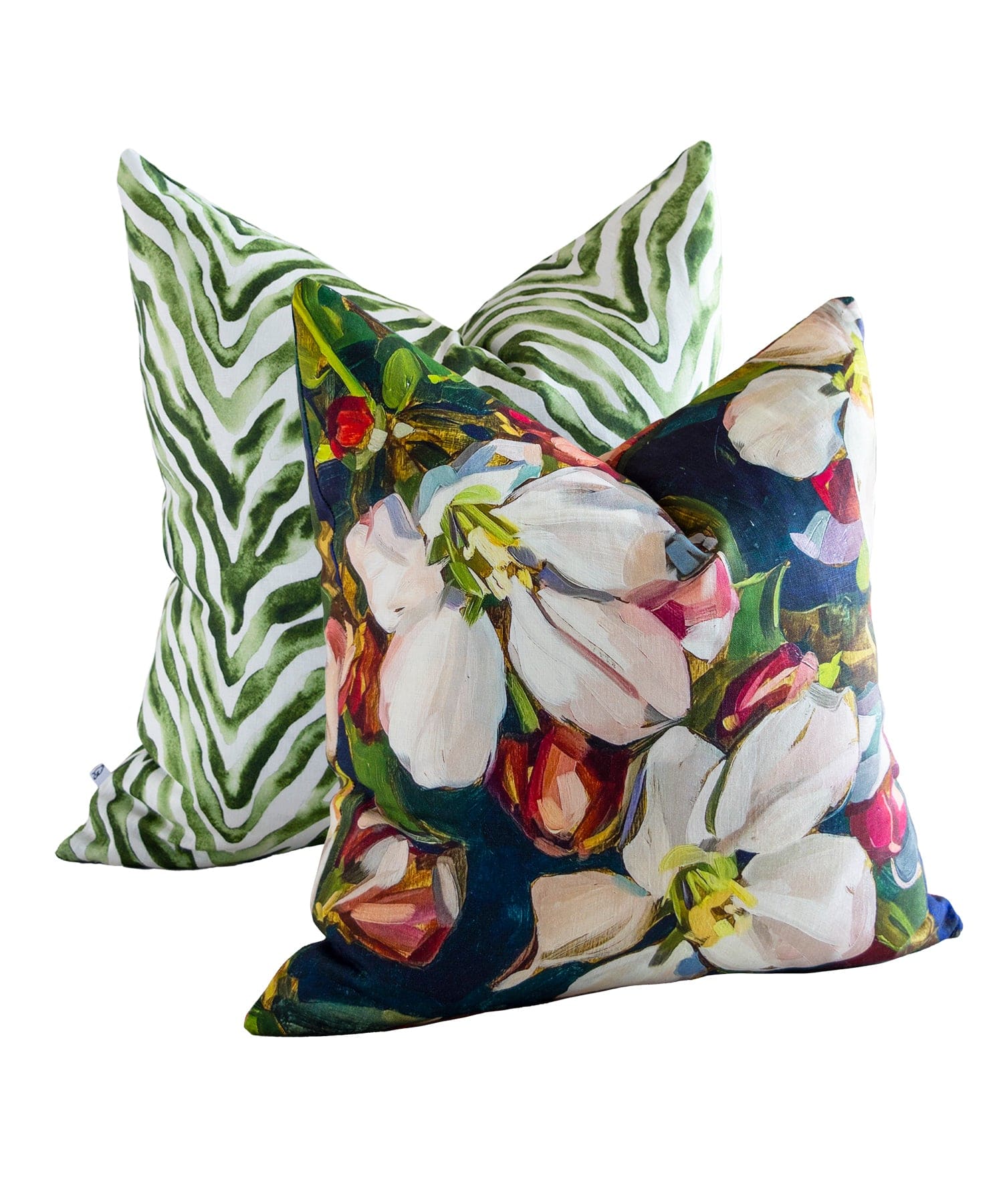 Blossom Navy Cushion Cover Bowerbird Collections