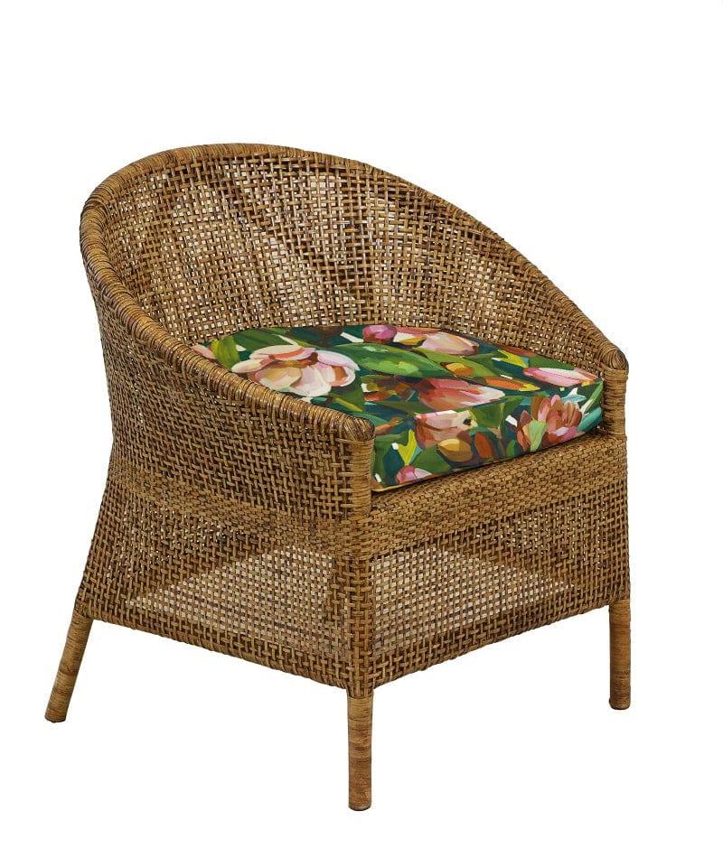 Magnolia Orange and Green Fabric Bowerbird Collections