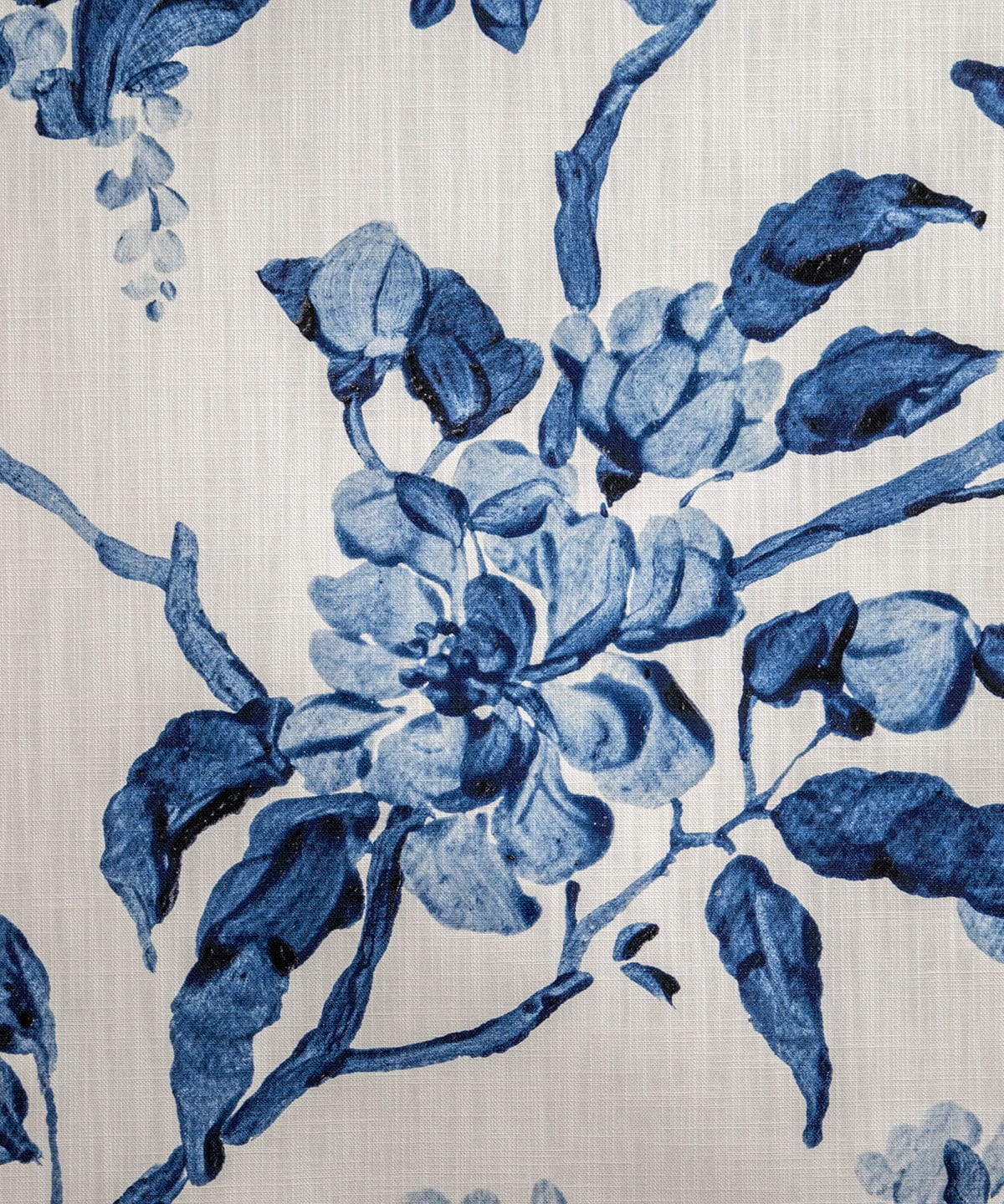 Chinoiserie Navy Fabric Bowerbird Collections