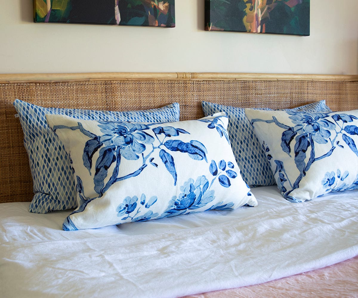 Chinoiserie Pale Blue Pillow Cover Bowerbird Collections