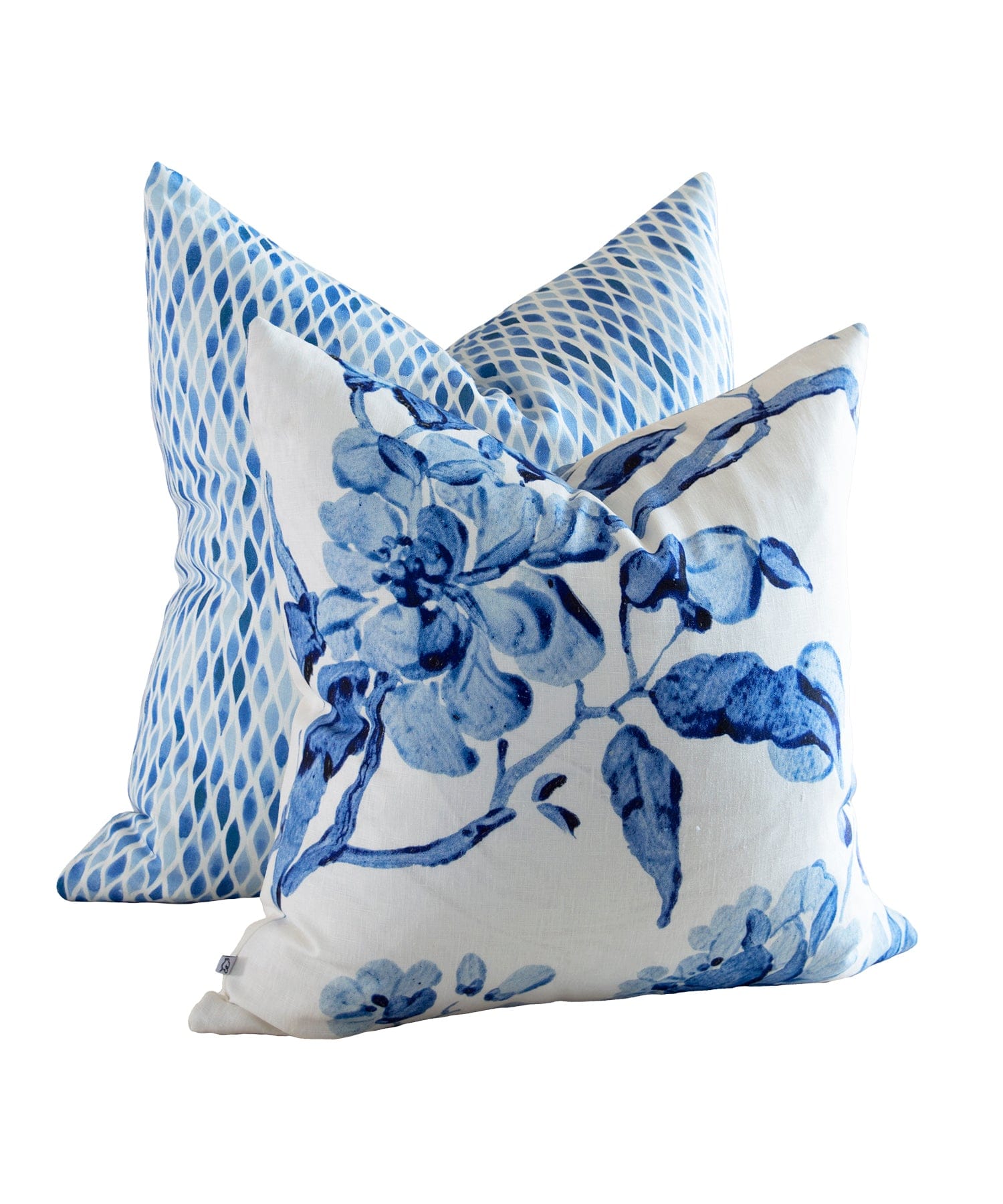 Chinoiserie Pale Blue Cushion Cover Bowerbird Collections