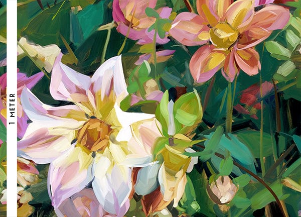 Dahlias Fabric Bowerbird Collections