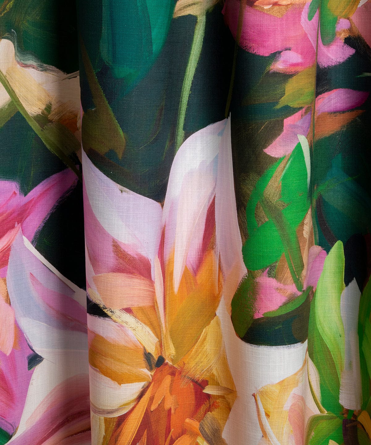 Dahlias Fabric Bowerbird Collections
