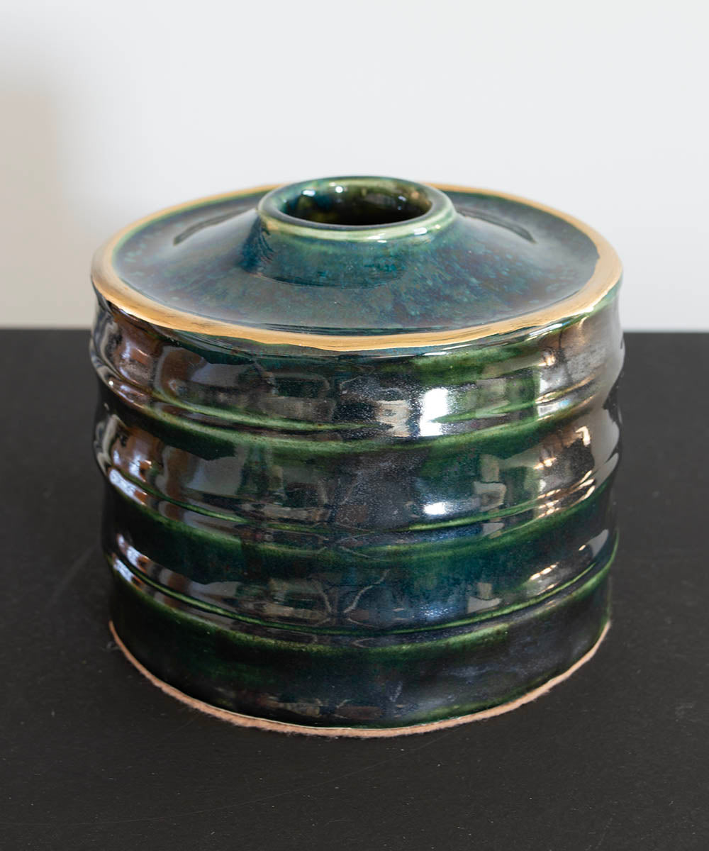 Firefly Ripple Handcrafted Ceramic Tissue Holder | Bowerbird Collections
