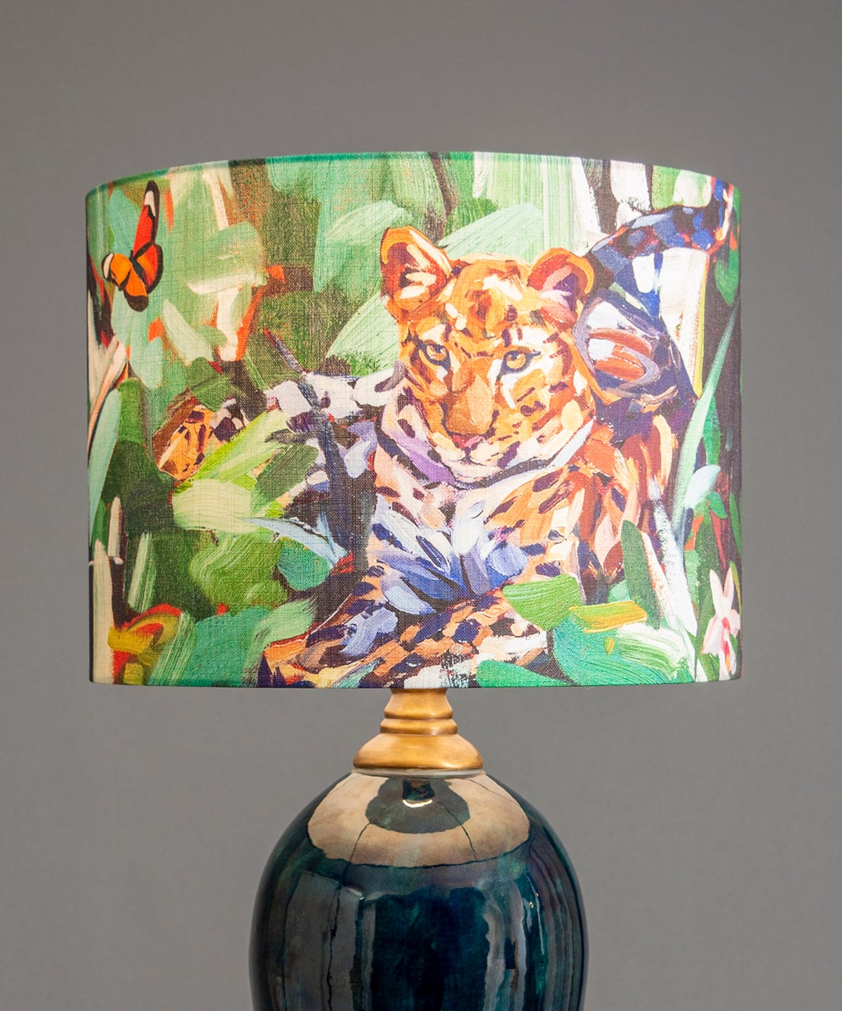 Jungle Leopard Lampshade Bowerbird Collections