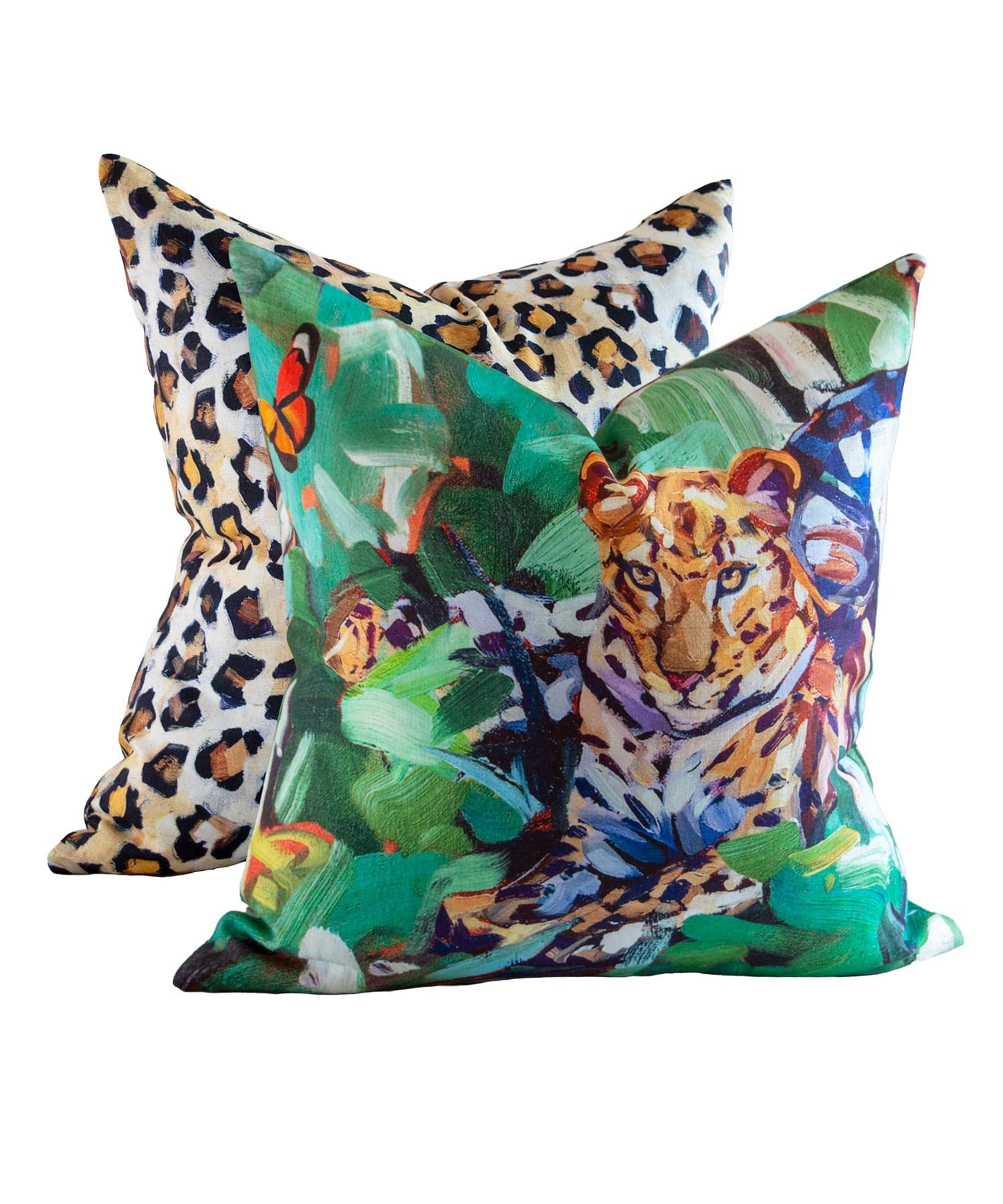 Jungle Leopard Cushion Cover Bowerbird Collections