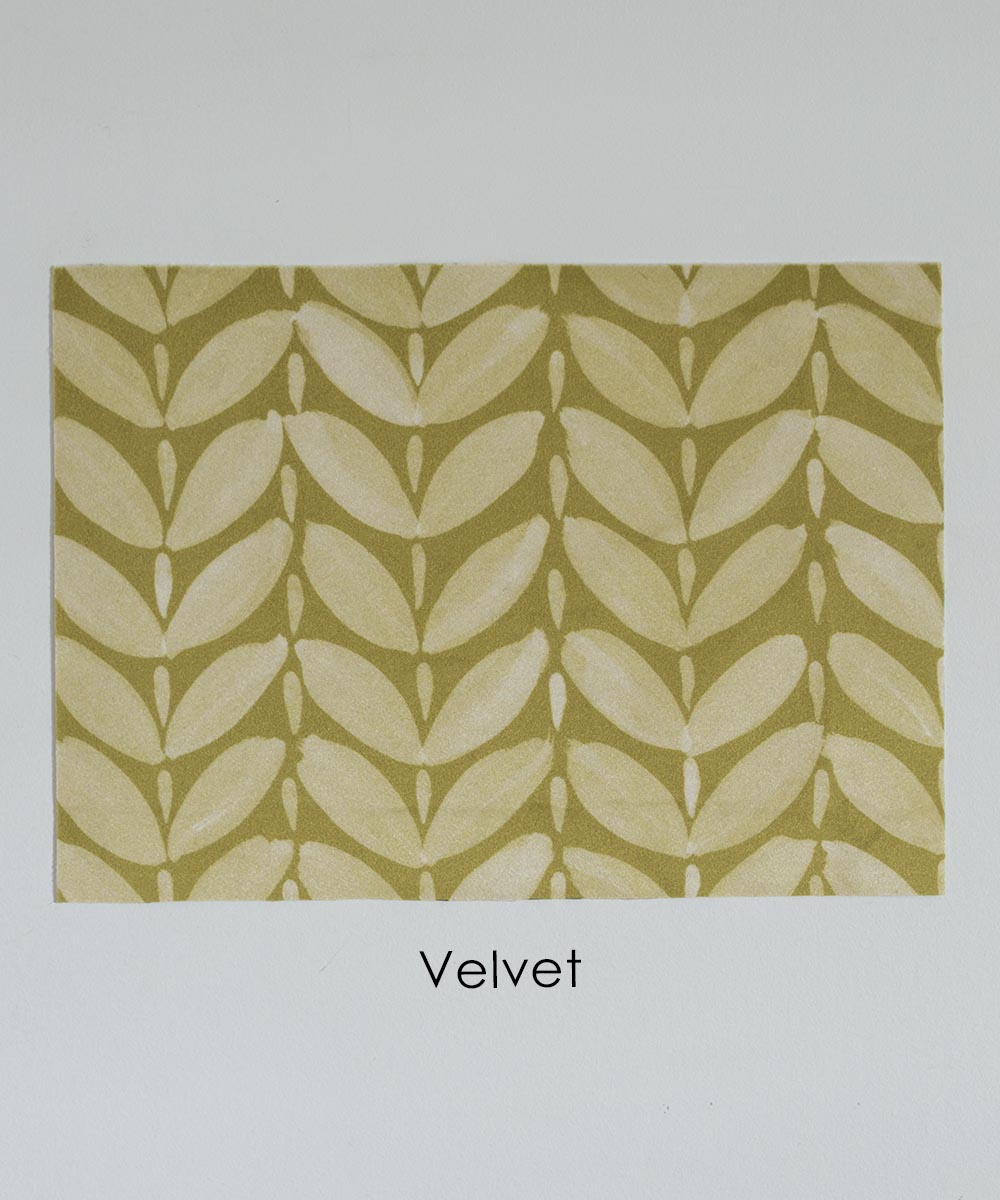 Leaf Fabric – Geometric Pattern Linen | Bowerbird Collections