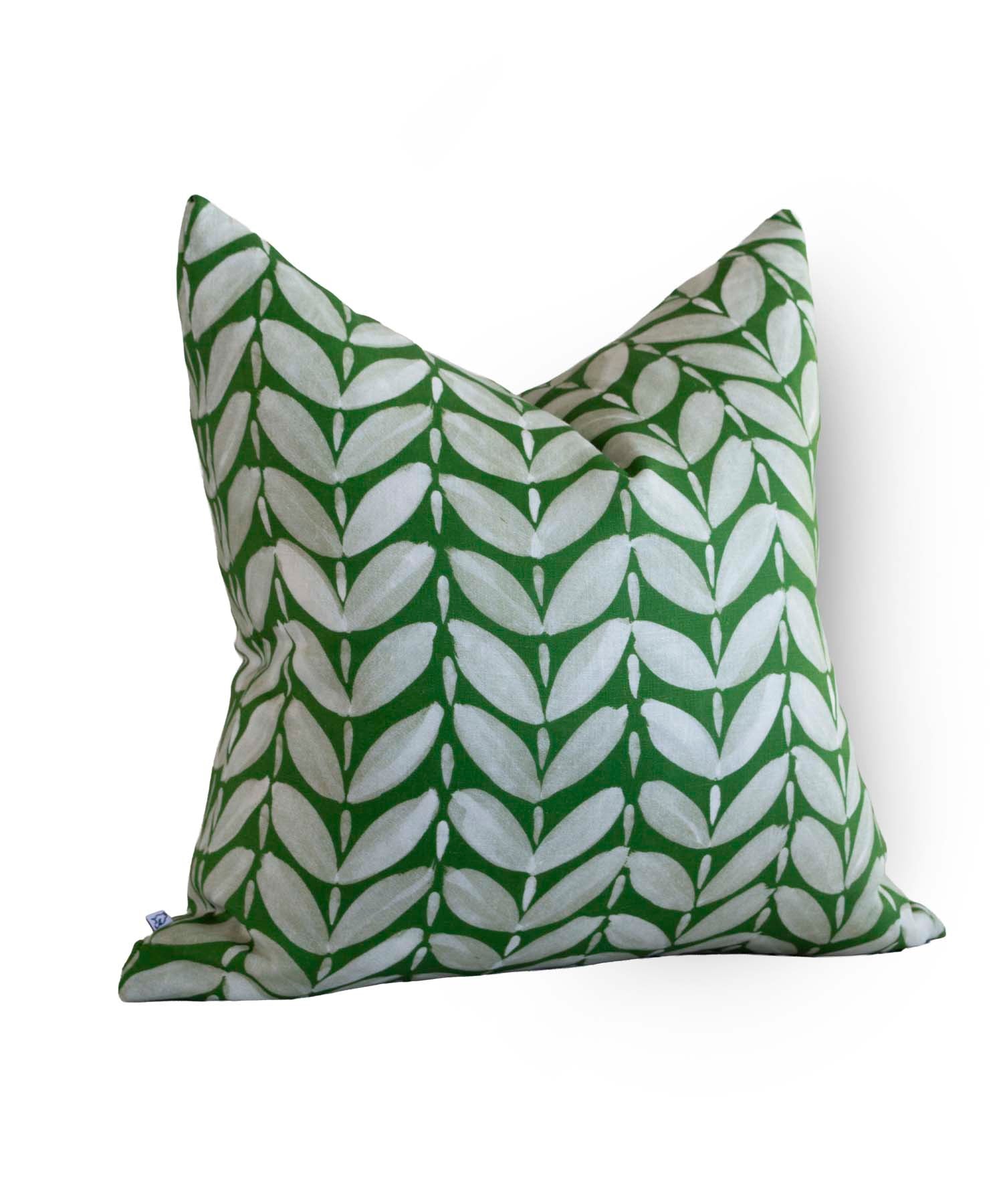 Leaf Linen Cushion Cover