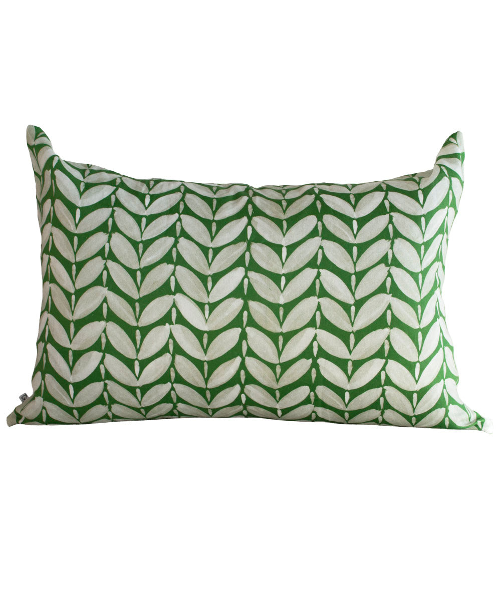 Leaf Pillow Cover 100% Linen | Bowerbird Collections