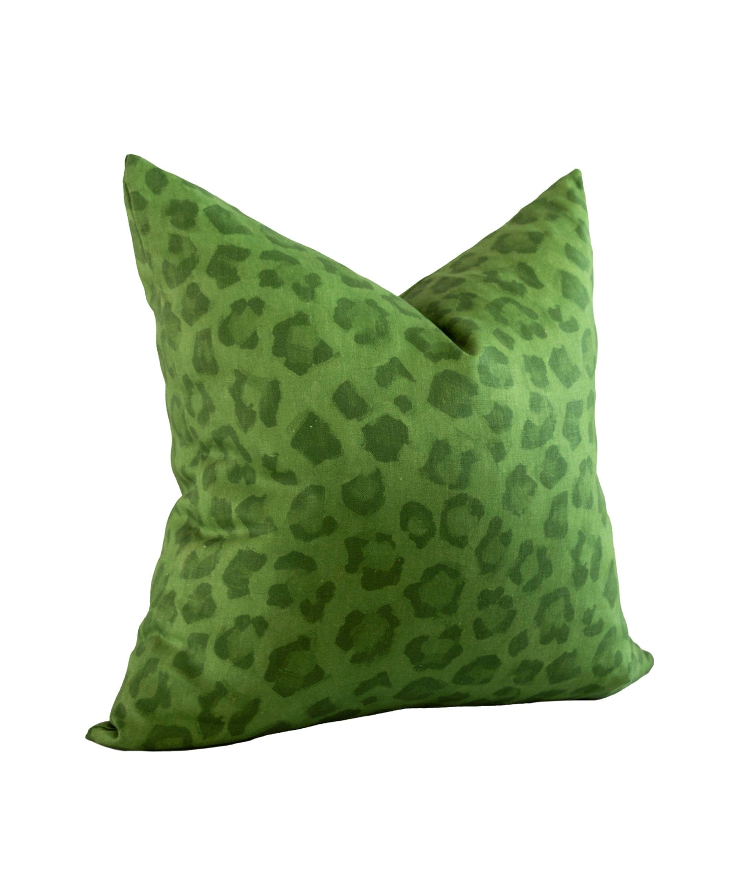 Leopard Spot Cushion Cover Olive Bowerbird Collections