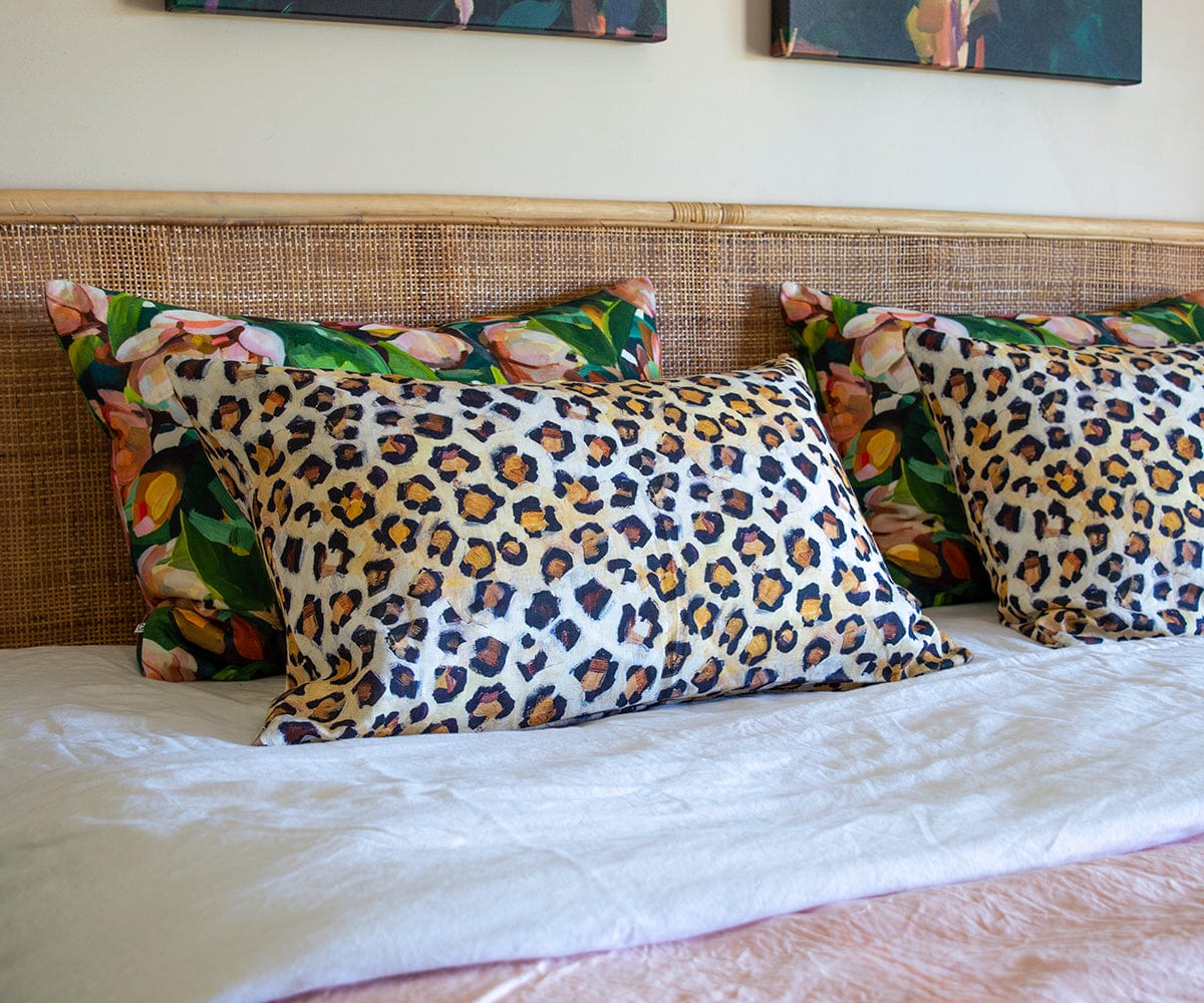 Leopard Spot Pillow Cover Bowerbird Collections