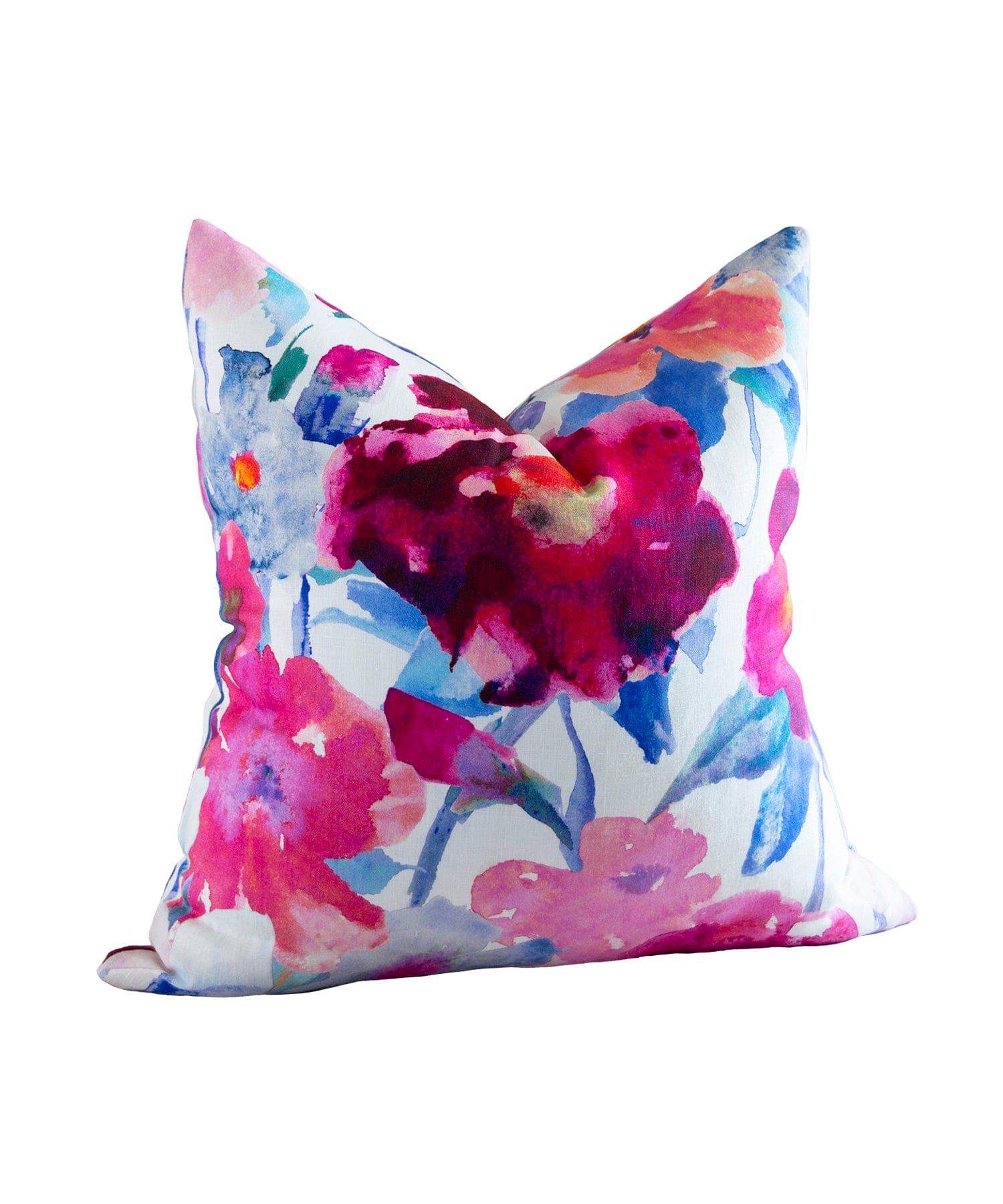 Lilain Pink and Blue Cushion Cover Bowerbird Collections