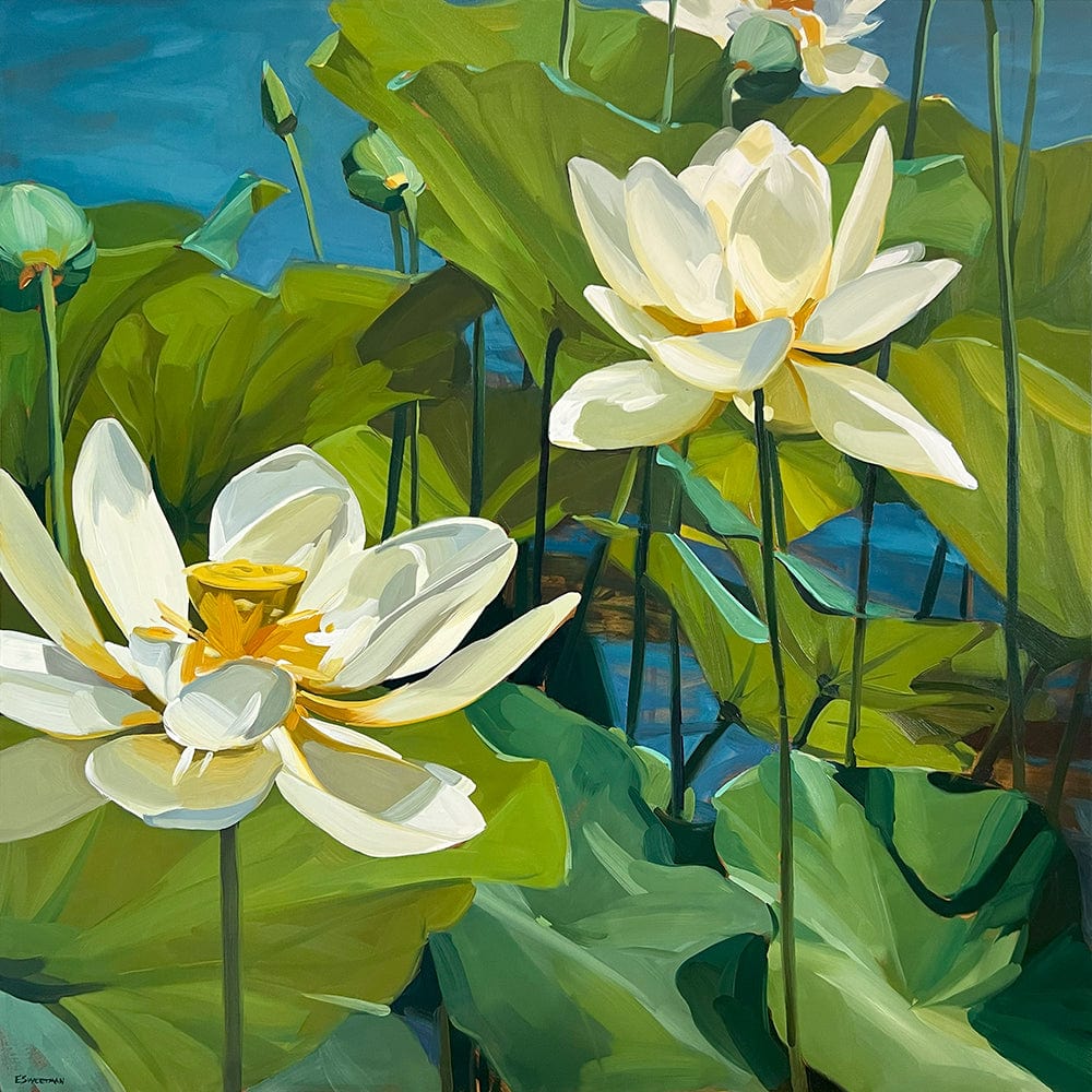 Lotus Fine Art Print on Paper Bowerbird Collections