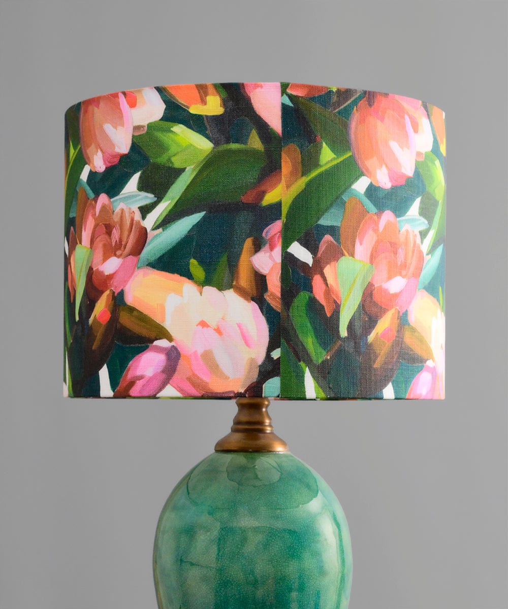 Magnolia Orange and Green Lampshade Bowerbird Collections