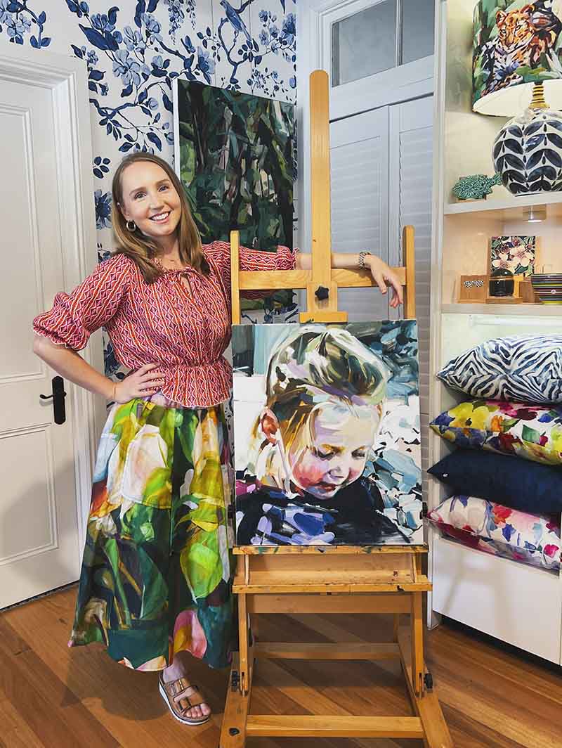 Painting Demonstration with Ellie Sweetman