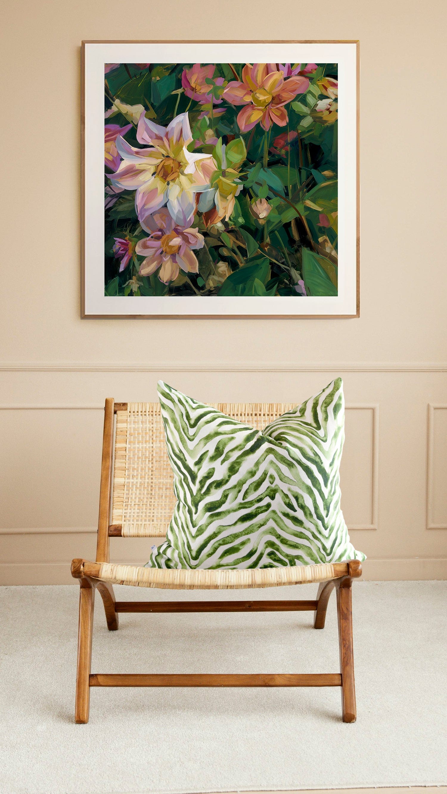 Zebra Stripe Cushion Cover Bowerbird Collections