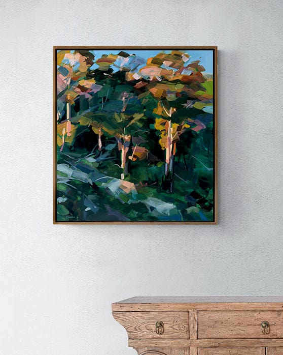 Perspective Fine Art Print on Canvas Square / 30 x 30cm / Roll Bowerbird Collections