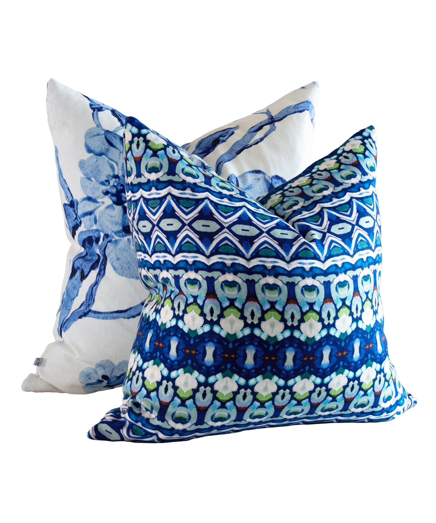 Rhythm Blue Cushion Cover Bowerbird Collections