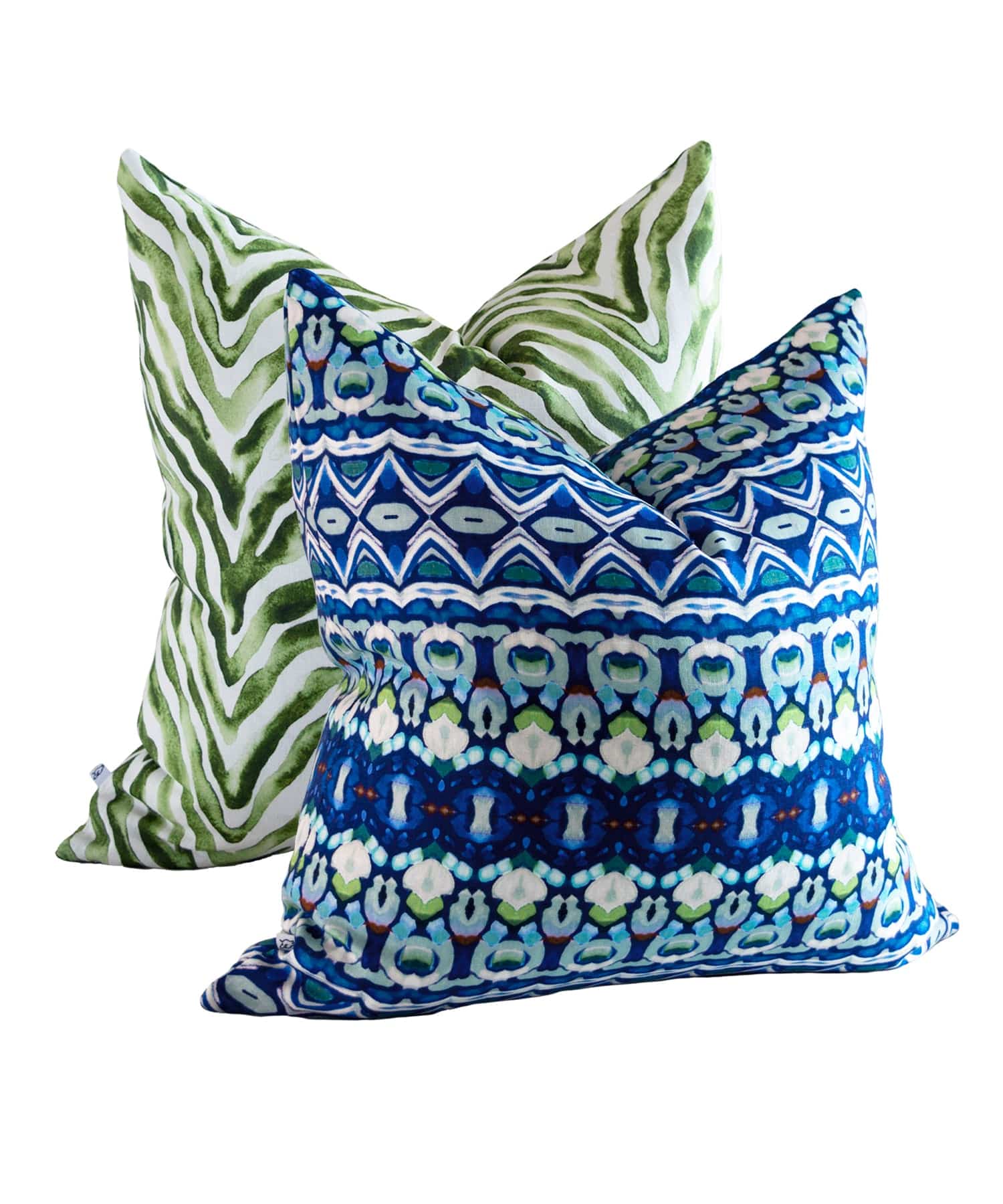 Rhythm Blue Cushion Cover Bowerbird Collections
