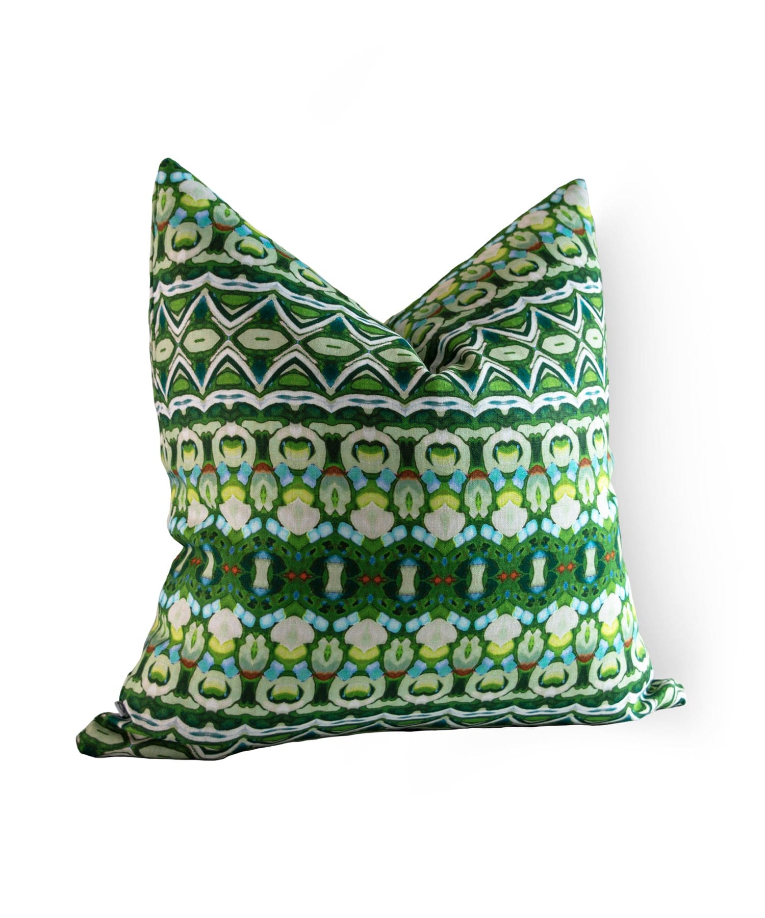 Rhythm Green Cushion Cover Bowerbird Collections