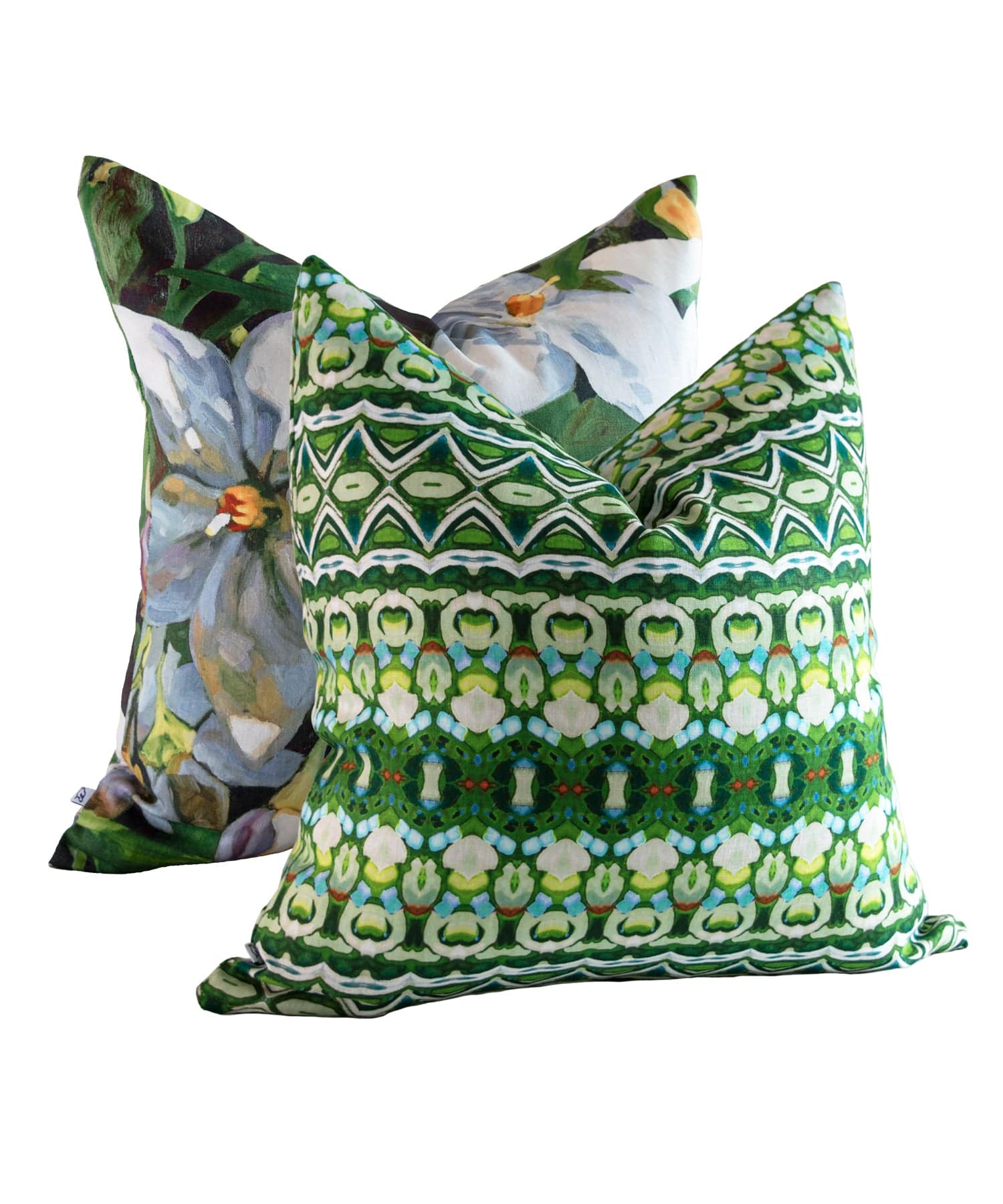 Rhythm Green Cushion Cover Bowerbird Collections