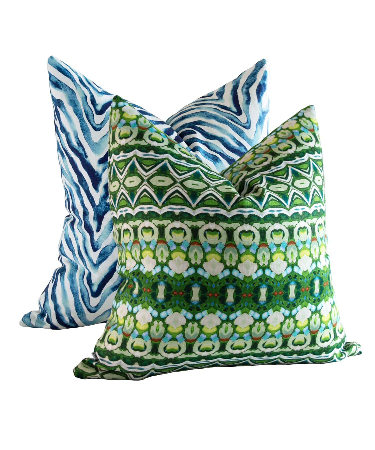 Rhythm Green Cushion Cover Bowerbird Collections