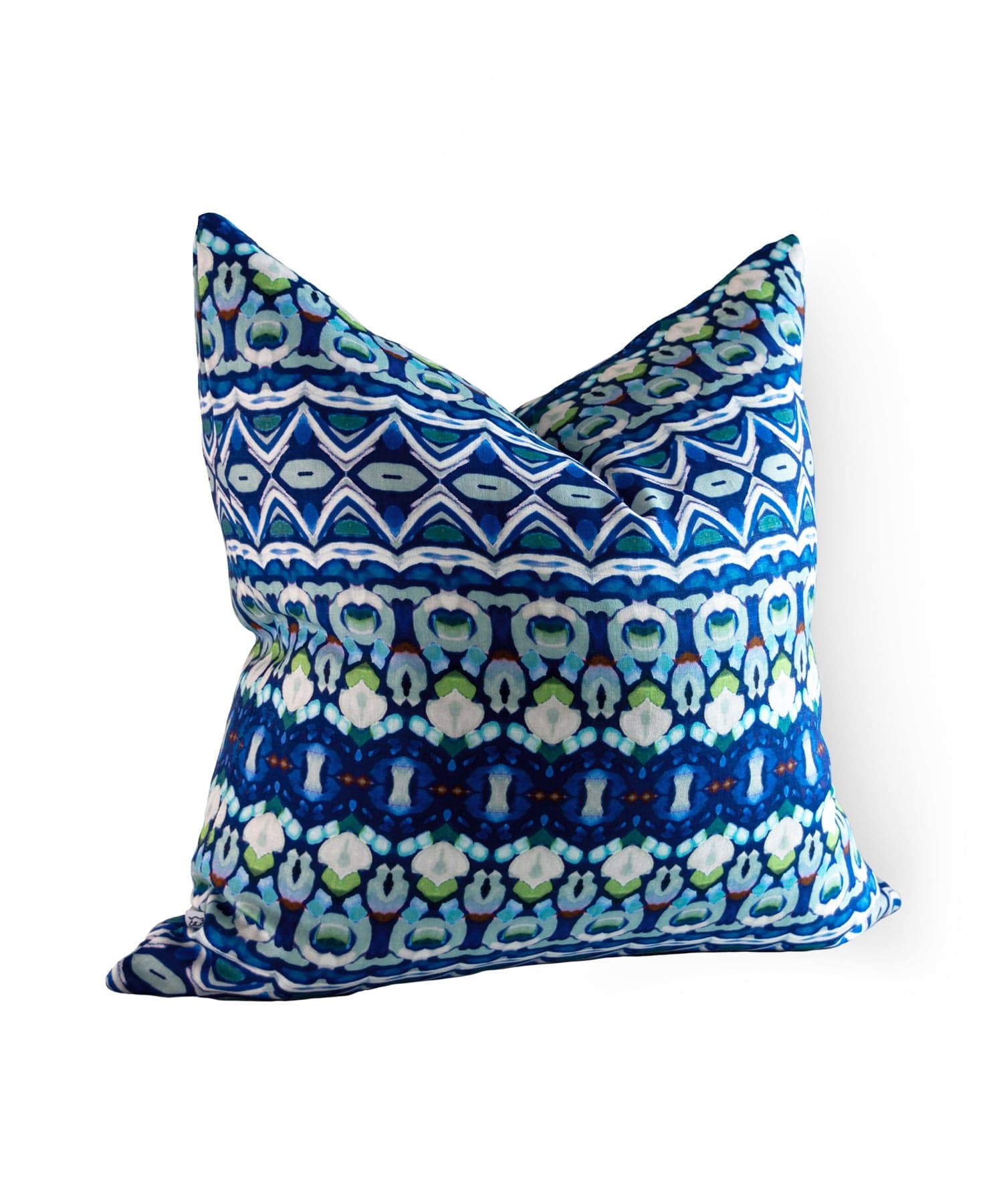 Rhythm Blue Cushion Cover Bowerbird Collections