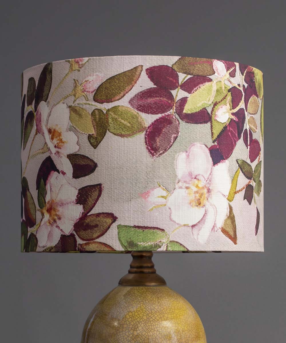Rose Autumn Lampshade – Botanical Mood Lighting | Bowerbird Collections