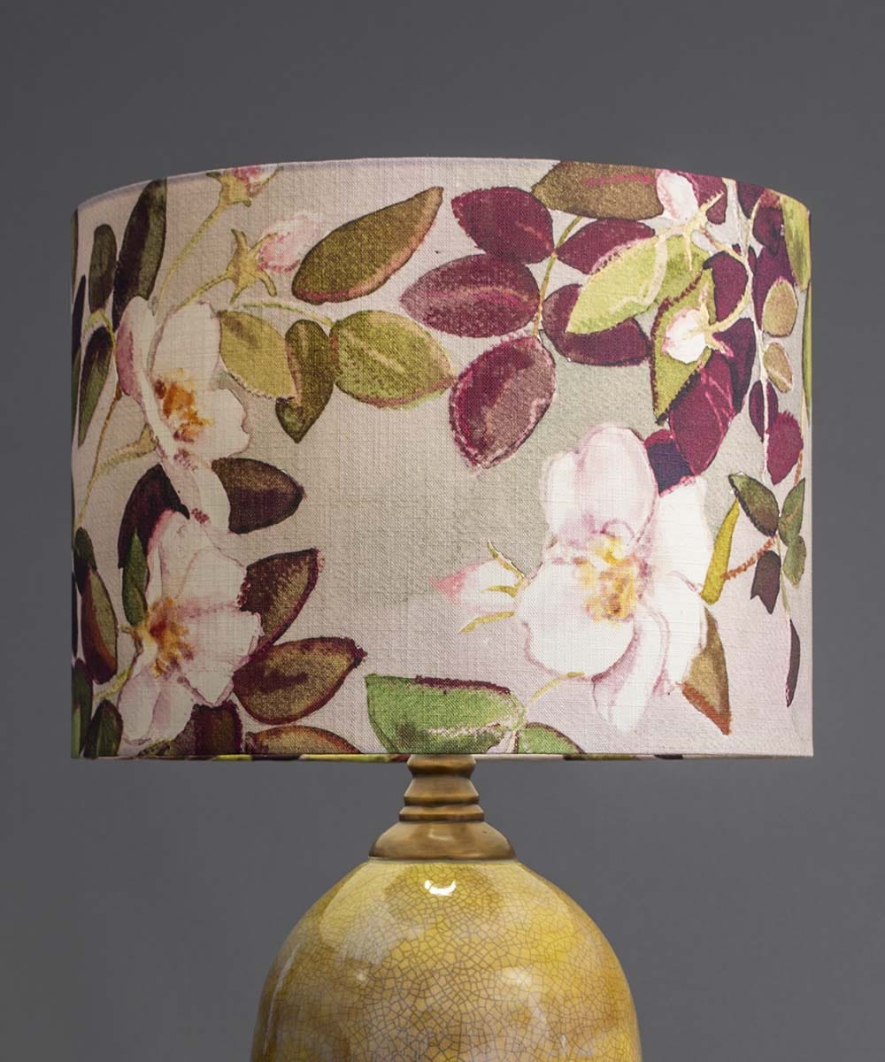 Rose Autumn Lampshade – Botanical Mood Lighting | Bowerbird Collections