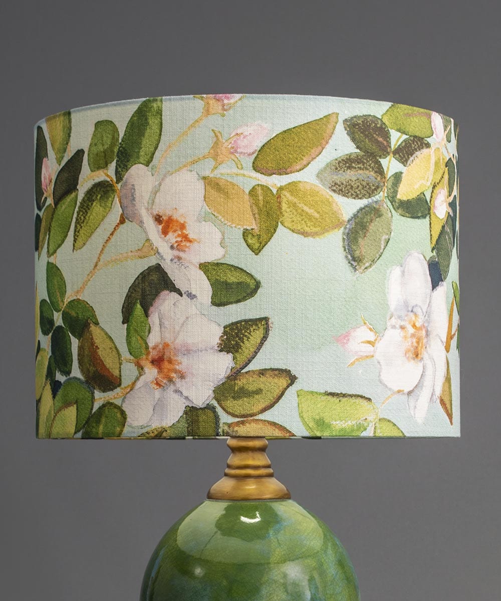 Rose Spring Lampshade – Fresh Botanical Lighting | Bowerbird Collections