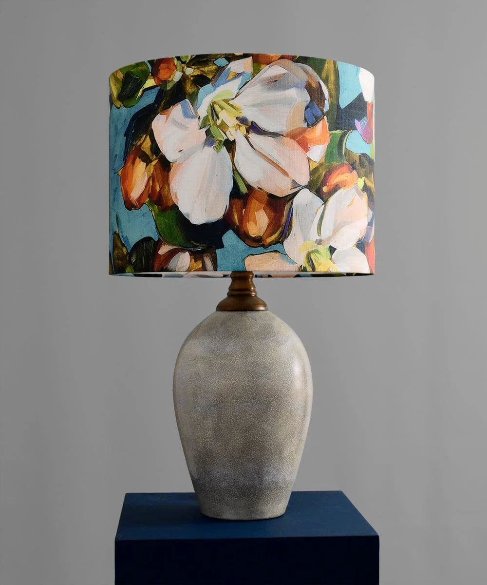Blossom Aqua Lampshade Bowerbird Collections