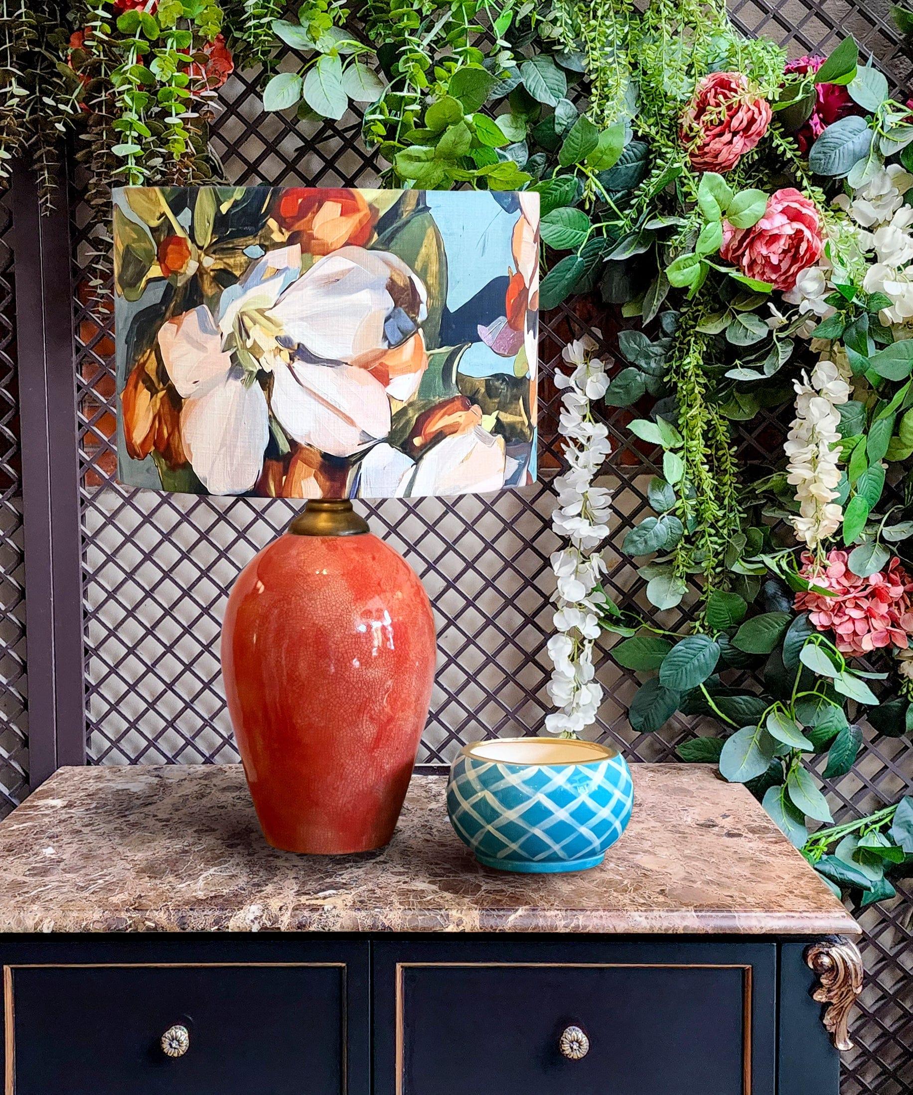 Blossom Aqua Fabric Bowerbird Collections