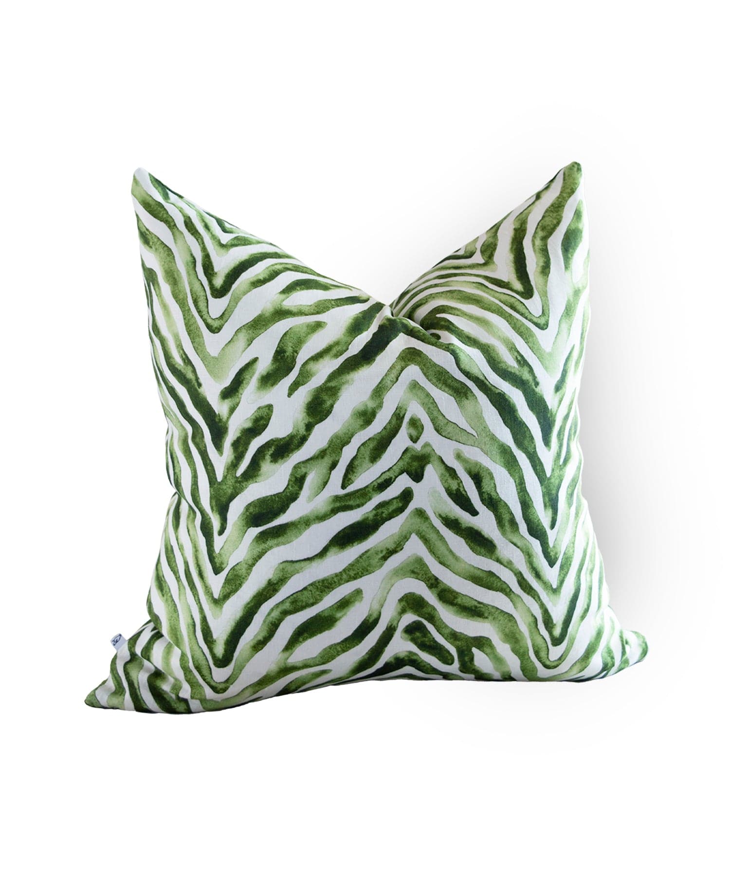 Zebra Stripe Cushion Cover Olive Bowerbird Collections