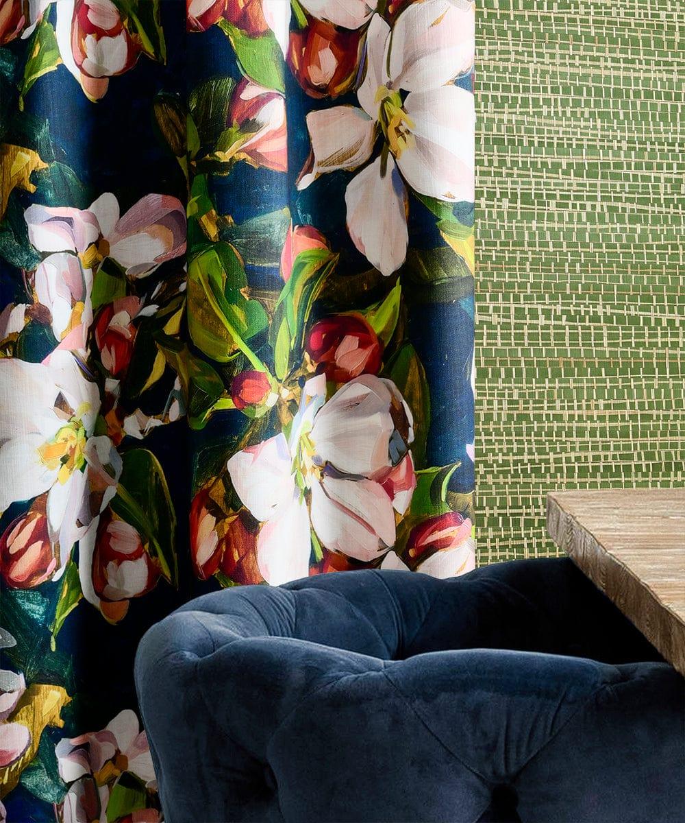 Blossom Navy Fabric Bowerbird Collections