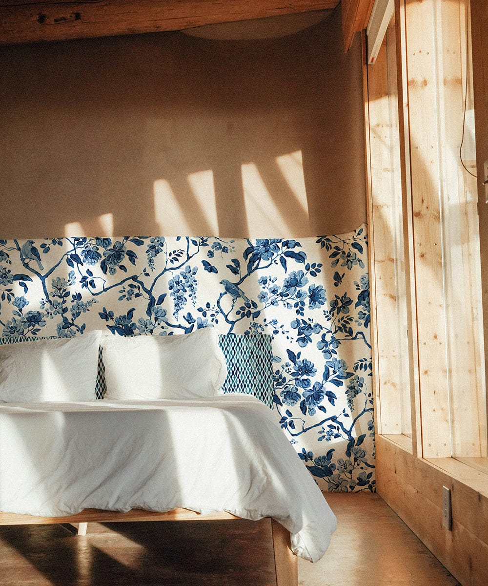 Chinoiserie Brushstroke Wallpaper Bowerbird Collections