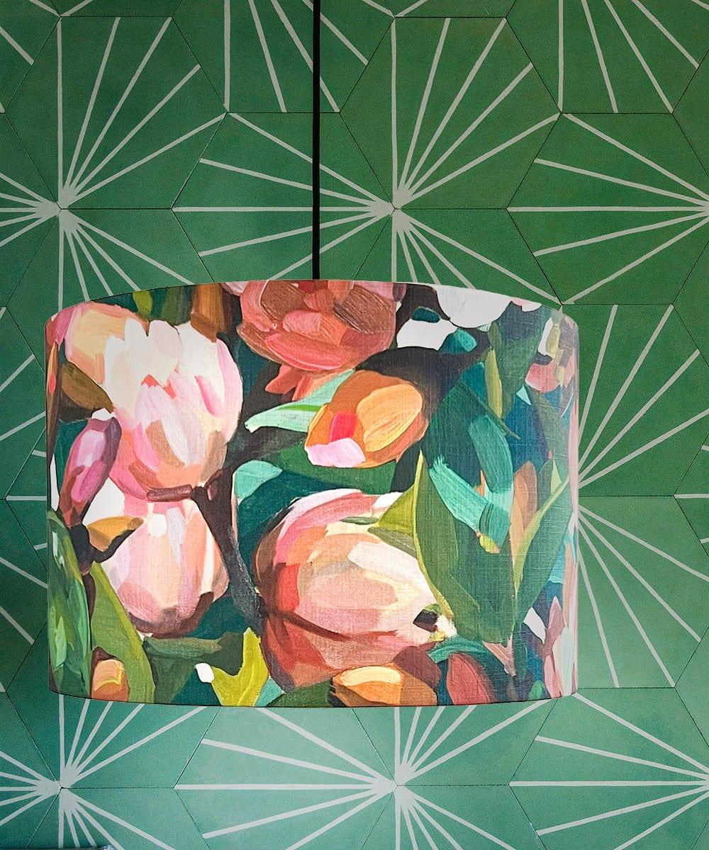 Magnolia Orange and Green Fabric Bowerbird Collections