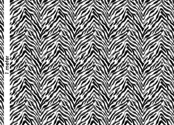 Zebra Stripe Fabric Bowerbird Collections