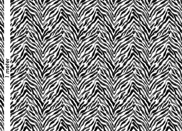 Zebra Stripe Fabric Bowerbird Collections