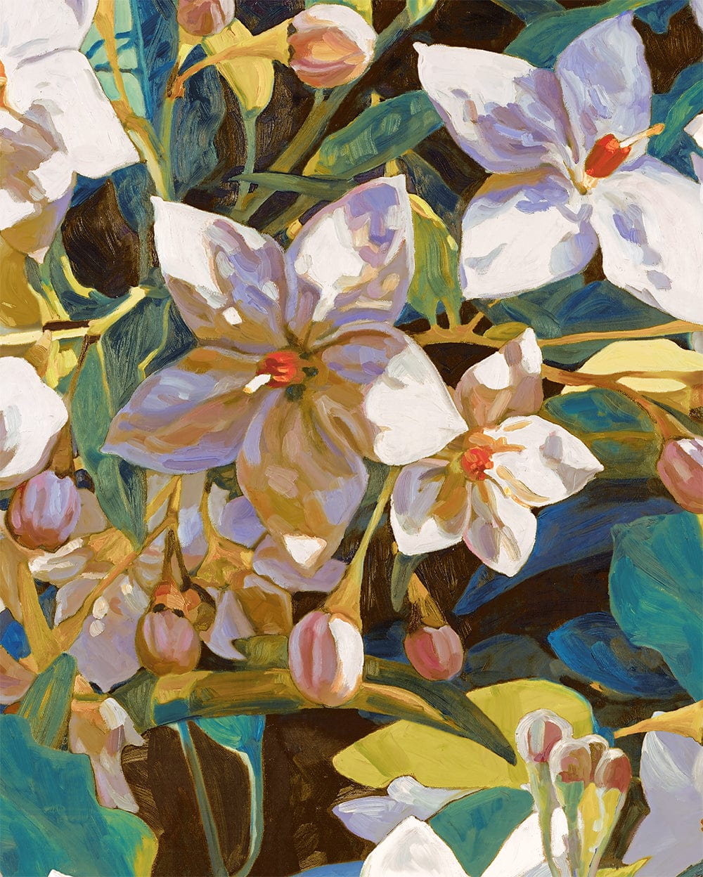 Amira Gold Fine Art Print on Paper