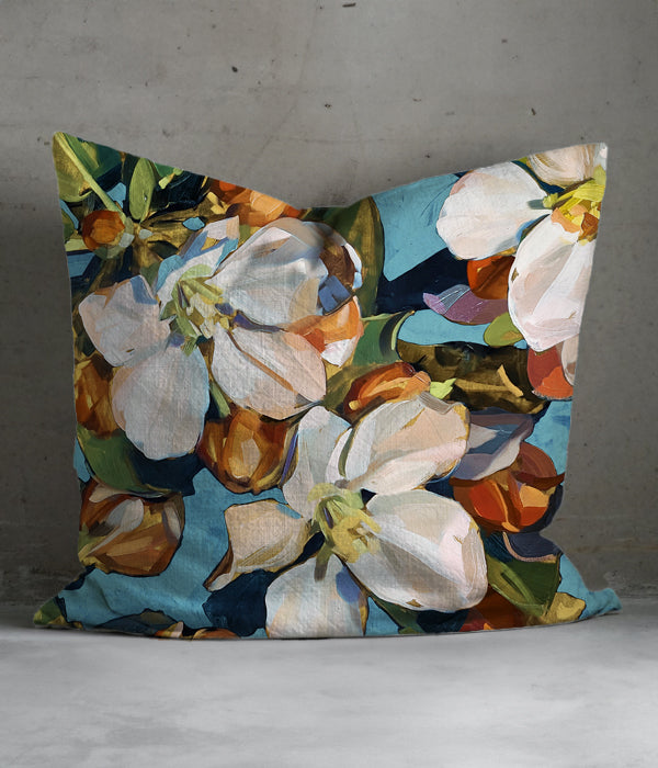 Blossom Aqua Fabric